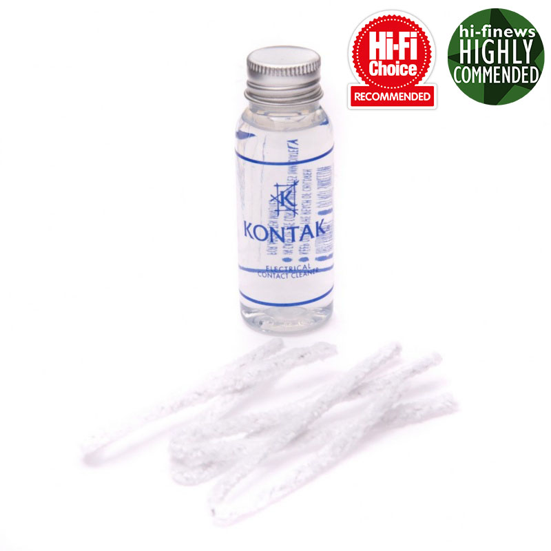 Kontak Audio Cleaning Fluid Contact Cleaner (HiFi Choice Feb 2014